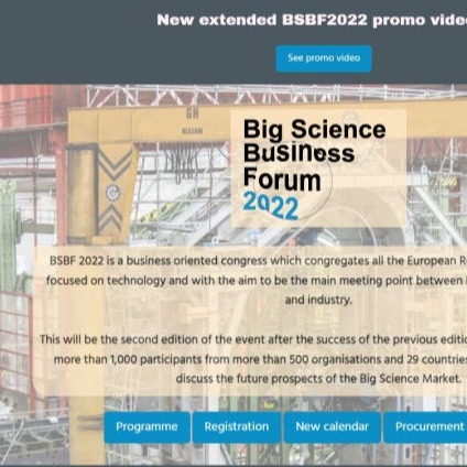 Big Science Business Forum 2022